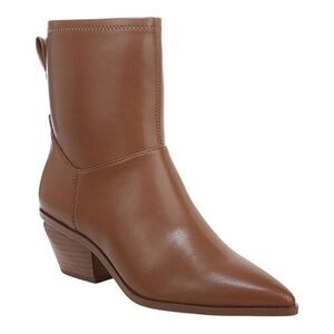 Franco Sarto Women's L-Sammi Ankle Booties in the Size 9.5M in Siena Brown